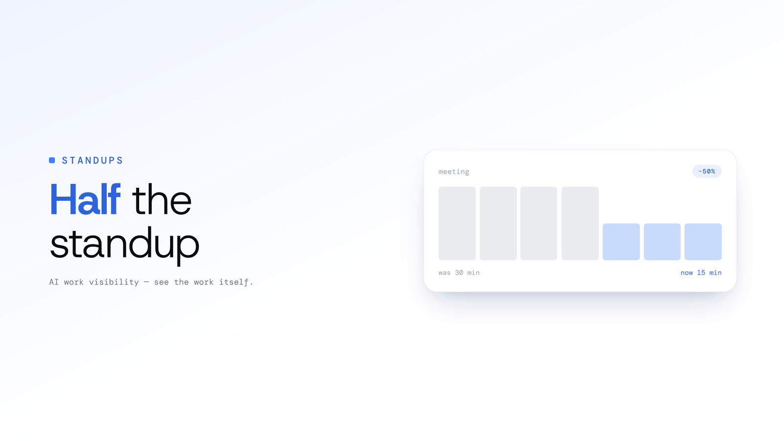 How to Cut Daily Standup Time in Half Without Losing Context